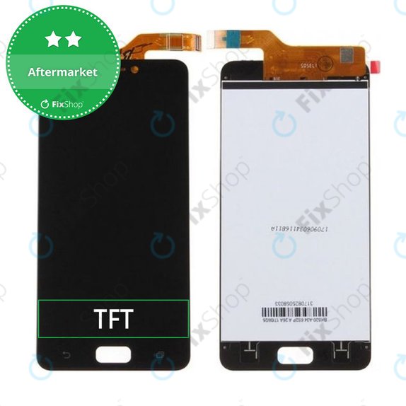 Schermo LCD per Asus Zenfone 4 Max ZC554KL, Black, Vetro touch senza cornice