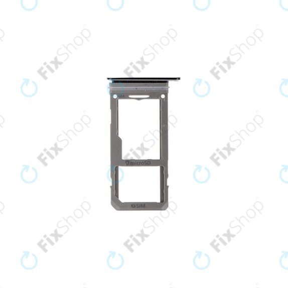 SIM/SD Tray per Samsung S9 Plus G965F, Midnight Black, GH98-42576A, Genuine Service Pack
