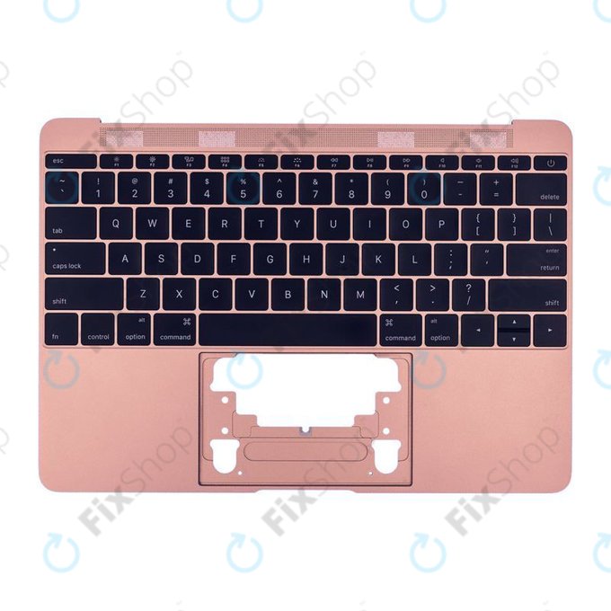 Top case con tastiera US per MacBook 12" A1534 (Early 2015 - Mid 2017), Rose Gold