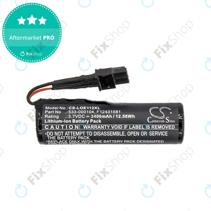 Batteria per Logitech UE Ultimate, UE MegaBoom 2, UE Kora Boom, Ears Boom 2, 533-000104, Li-Ion, 3400mAh, 3.7V, HQ