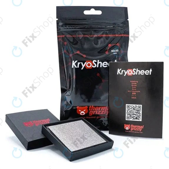 Pad termico 38x38x0,2mm, Thermal Grizzly KryoSheet