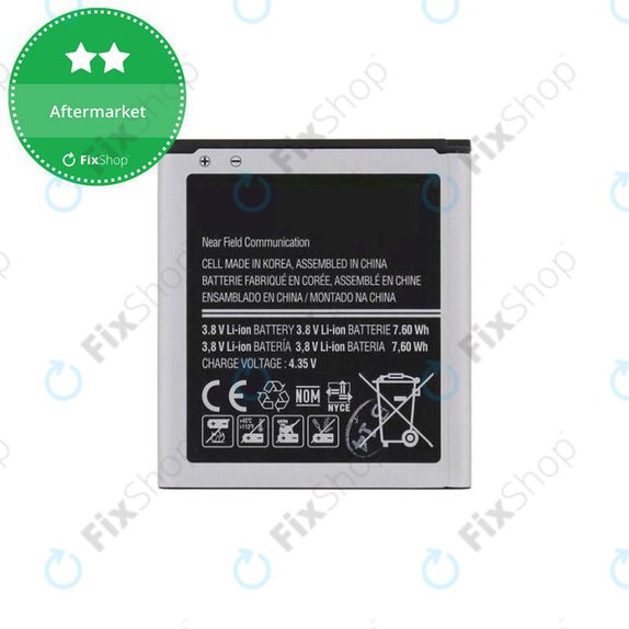 Batteria per Samsung Ace 4, Ace Style, S4 Mini, S4 Mini Plus, EB-BG357BBE, B500AE, 1900mAh