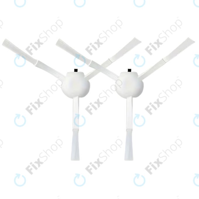 Spazzola laterale, 2 pz., Bianca per Xiaomi Robot Vacuum X10