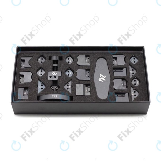 Set strumenti per riparazione angoli piegati e telaio 26 in 1 per iPad 2 - 4, Air, Mini 1 - 2, iPhone 5 - 7 Plus, iCorner Kit GB1100