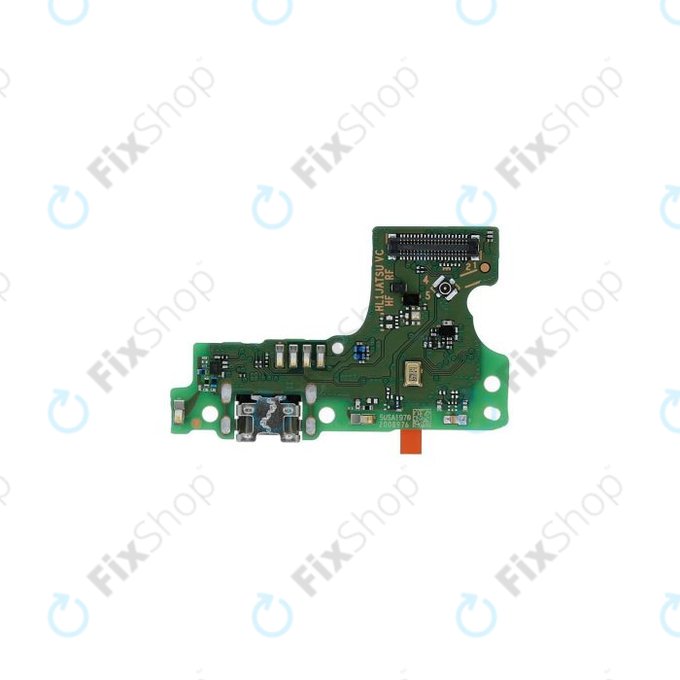 Scheda PCB con connettore di ricarica per Huawei Y6 (2019), 02352LWK, Genuine Service Pack