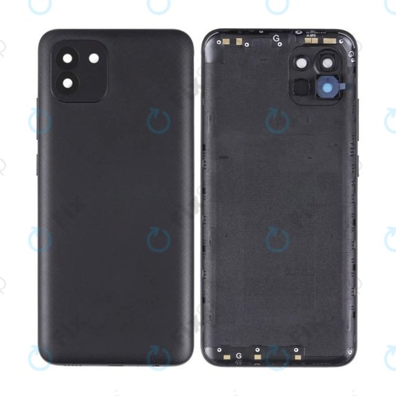 Cover batteria per Samsung A03 A035G, Black