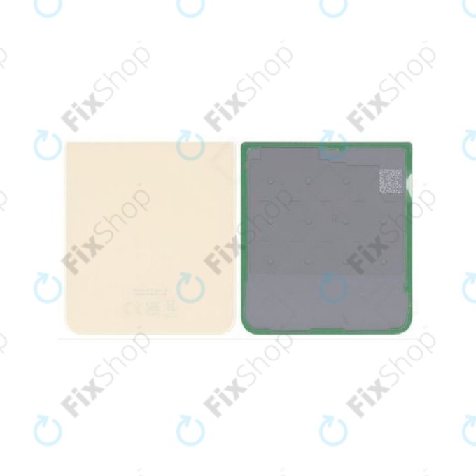 Cover batteria per Samsung Z Flip 3 F711B, Cream, GH82-26293B, Genuine Service Pack