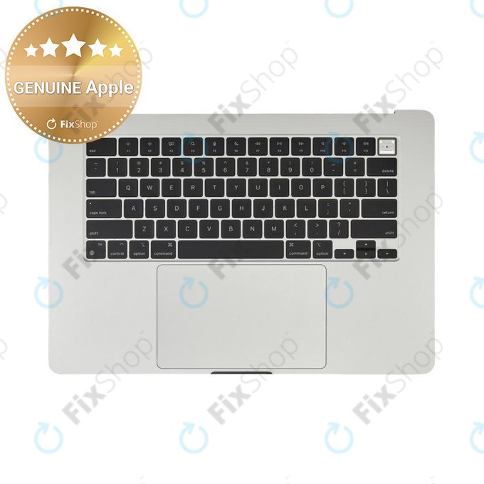 Top case con tastiera US e batteria per MacBook Air 15", A3114 (2024), Silver, 661-40267, Genuine Apple