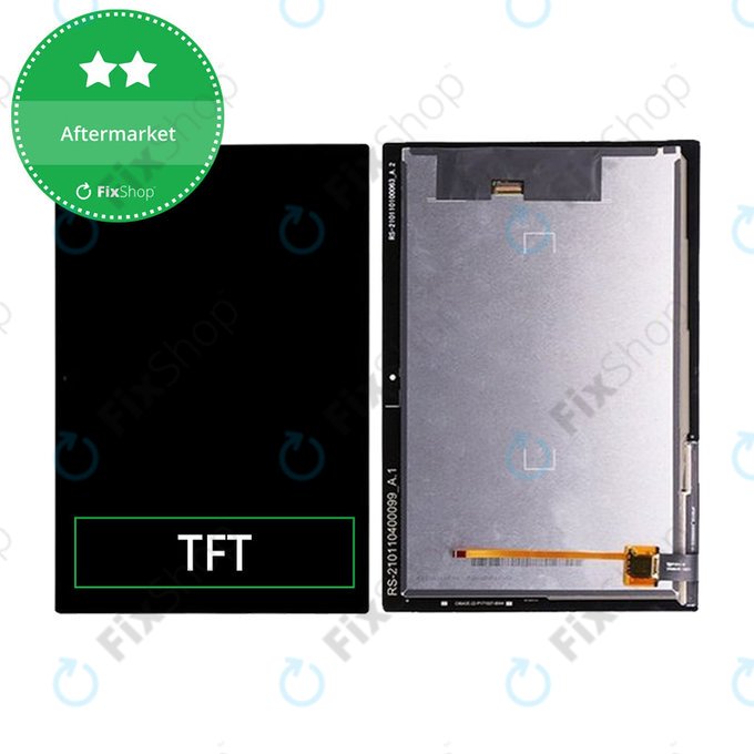 Schermo LCD per Lenovo Tab 4 10 TB-X304, Black, Vetro touch senza cornice
