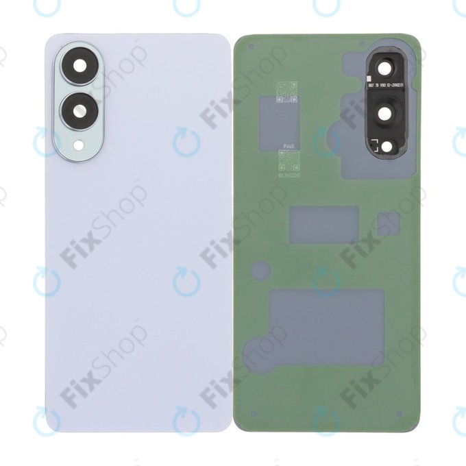 Gruppo cover batteria per Samsung S25 Edge, Titanium Icy Blue