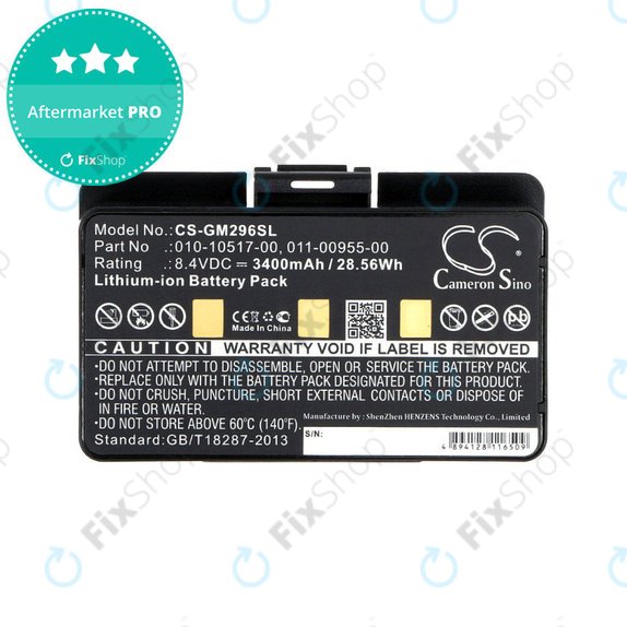 Batteria per Garmin GPSMAP, 010-10517-00, Li-Ion, 3400mAh, 8.4V, HQ