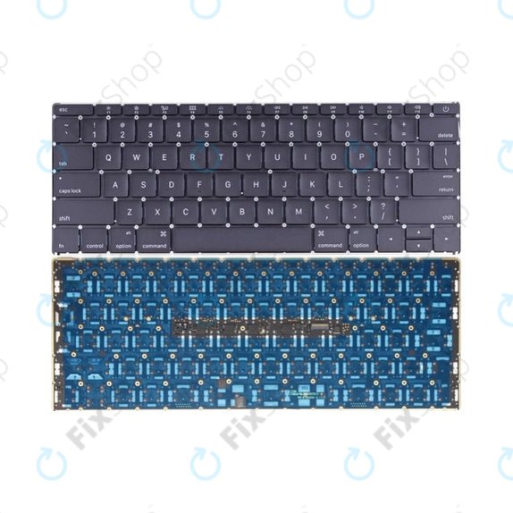 Tastiera con retroilluminazione US per MacBook 12" A1534 (Early 2015)