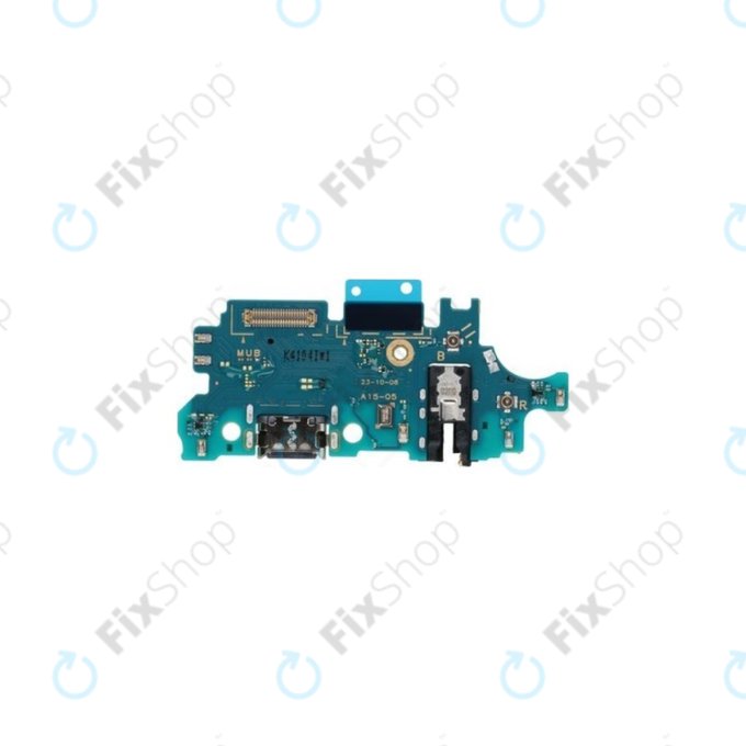 Scheda PCB connettore di ricarica per Samsung A15 4G, A15 5G A156B, M15 5G, GH96-16630A, Genuine Service Pack