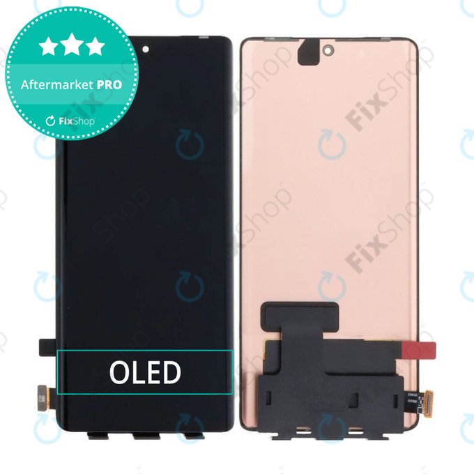 Schermo OLED per Vivo V29 V2250, Vetro touch senza cornice