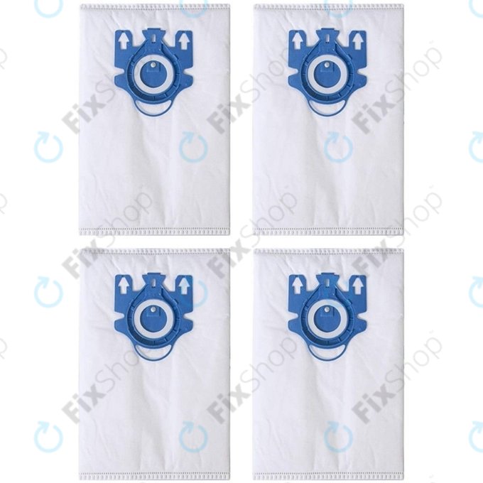 Sacchetto per aspirapolvere, 4 pz. per Miele Classic C1, Complete C2, Complete C3, S2, S5, S8, S 400i - S 858