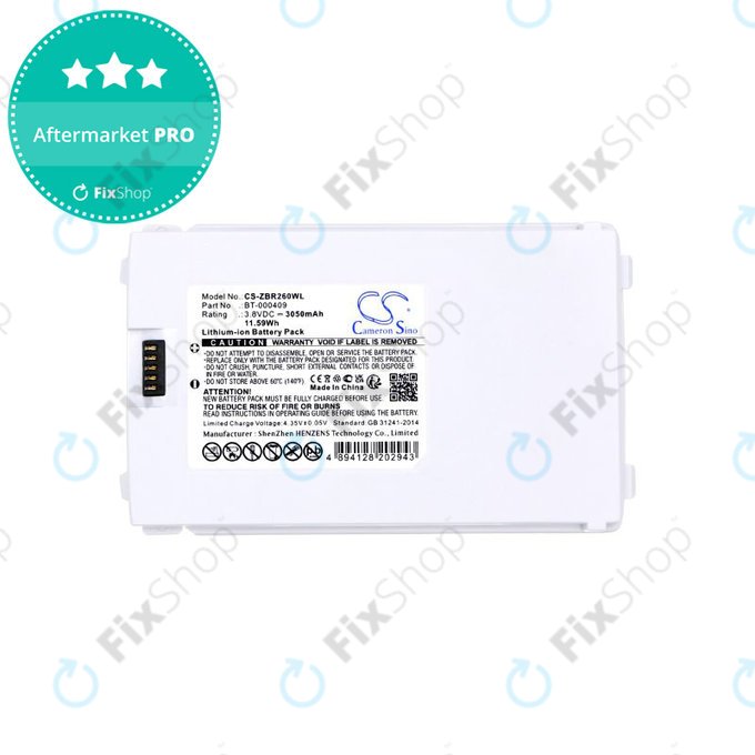 Batteria per Zebra TC21, TC26, TC26AK, TC210, TC210K, BTRY-TC2Y-1XMA1-01 White, 3050mAh, HQ