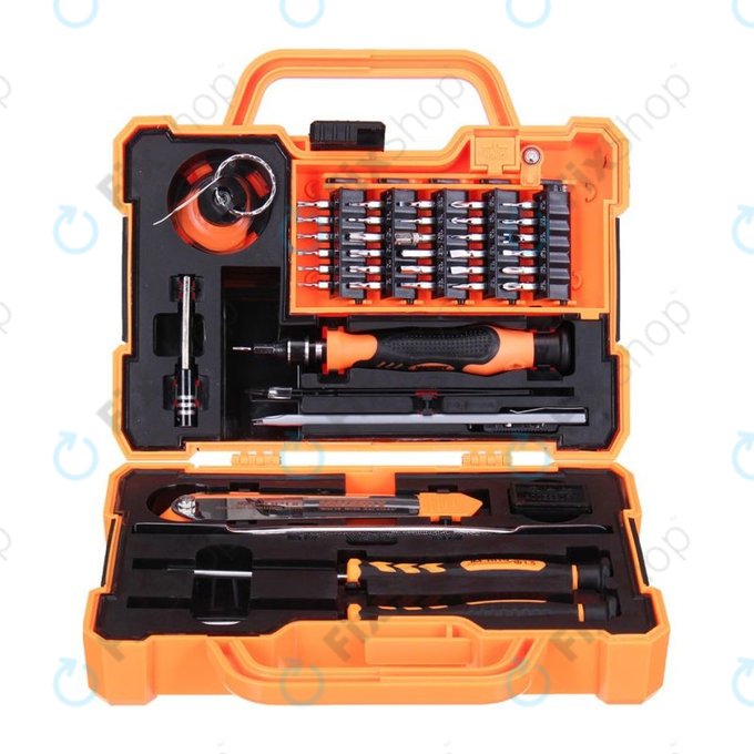 Kit riparazione professionale con cacciaviti di precisione 45 in 1, Jakemy JM-8139