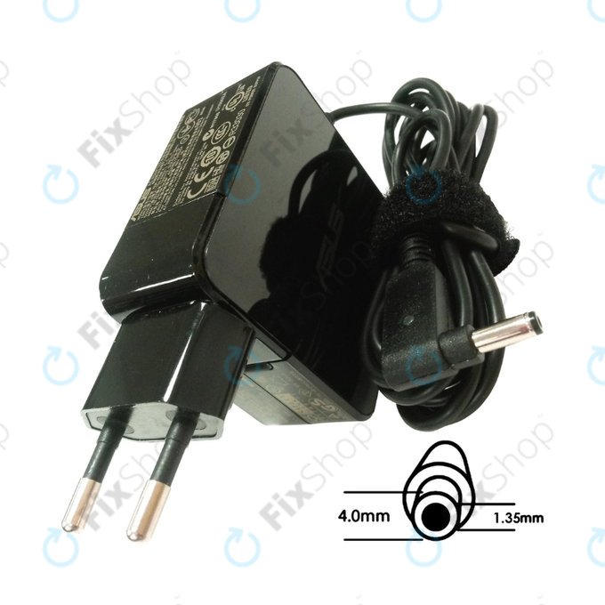Adattatore di ricarica per Asus, 45W, 19V, B0A001-00230300, Genuine Service Pack