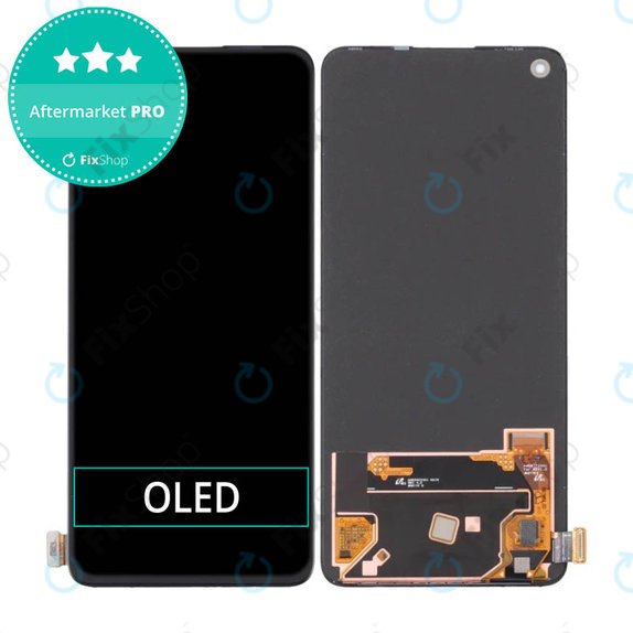 Schermo OLED per Oppo Reno 8 Pro CPH2357, Vetro touch senza cornice