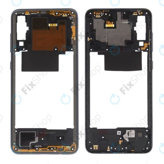 Telaio centrale per Samsung A70 A705F, Black, GH97-23258A, GH97-23445A, Genuine Service Pack