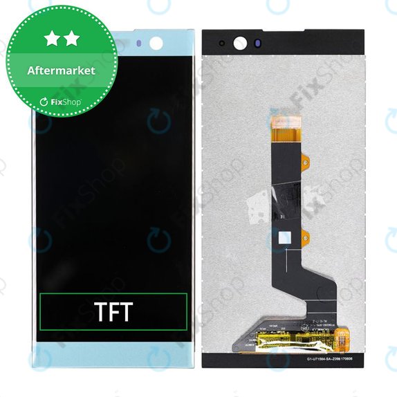 Schermo LCD per Sony Xperia XA2 H4113, Blue, Vetro touch senza cornice