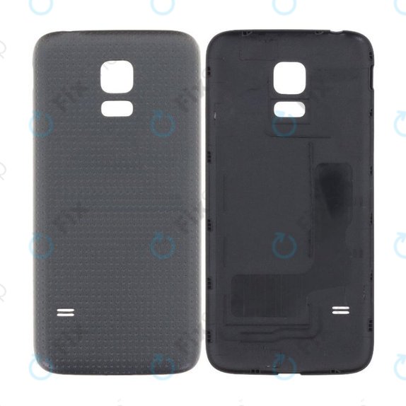 Cover batteria per Samsung S5 Mini G800F, Charcoal Black