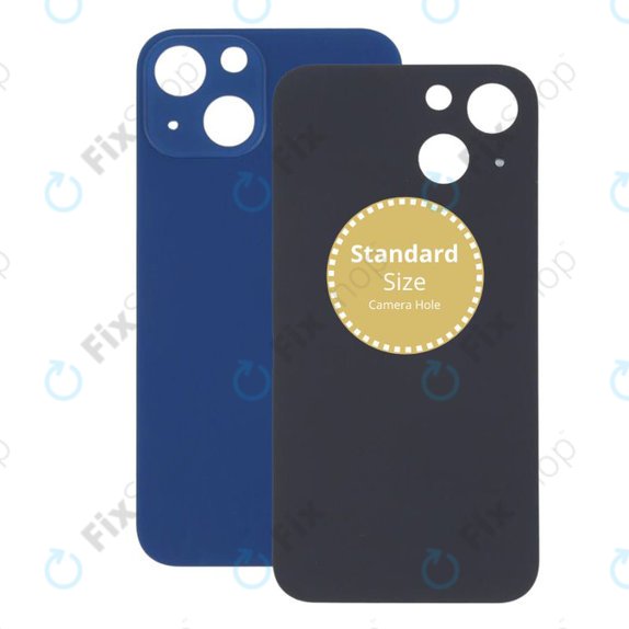 Vetro scocca posteriore per iPhone 13 Mini, Blue
