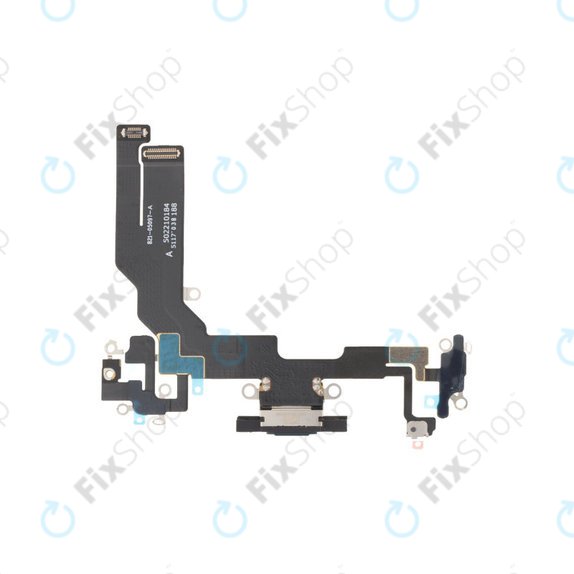 Connettore di ricarica e Cavo flex per iPhone 16e, 17e, Black