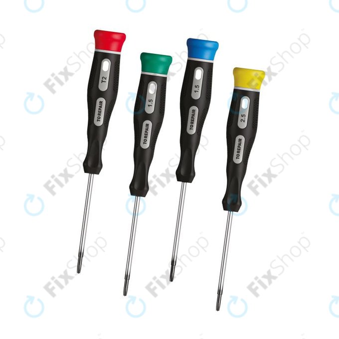 Set mini cacciaviti di precisione per piccoli dispositivi elettronici 4 in 1, SBS