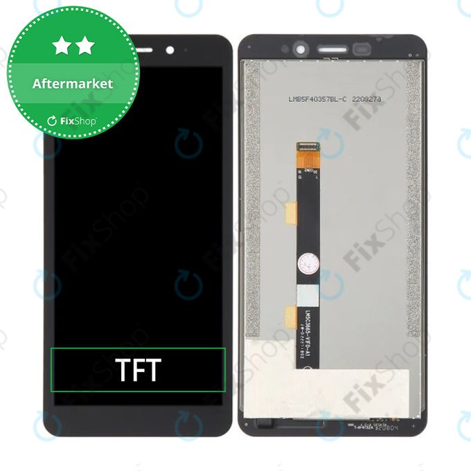Schermo LCD per Ulefone Armor X10, X10 Pro, Vetro touch senza cornice
