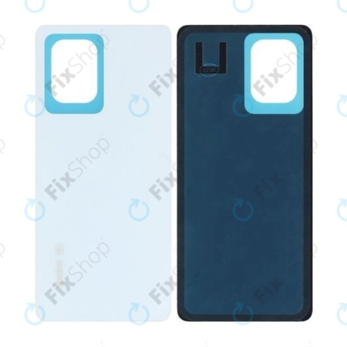 Cover batteria per Xiaomi Redmi Note 12 Pro 5G, Polar White, 5600300M1600, Genuine Service Pack