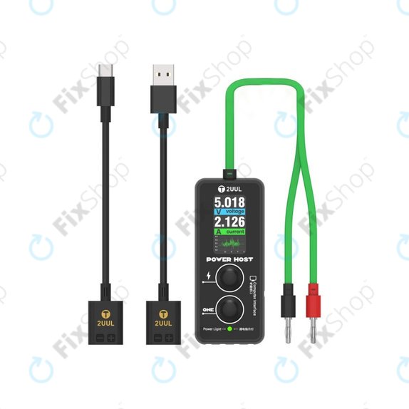 Tester digitale USB-C di tensione e corrente (Power Host), 2UUL PW15