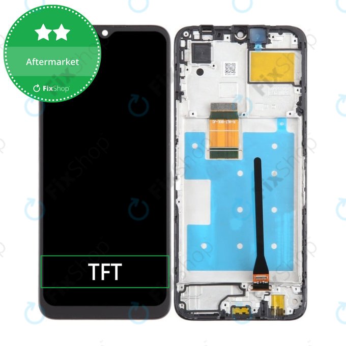 Schermo per Honor 70 Lite, Midnight Black, Vetro touch con cornice