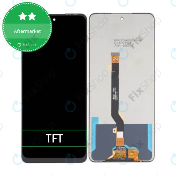 Schermo LCD per Infinix Note 30, Vetro touch senza cornice