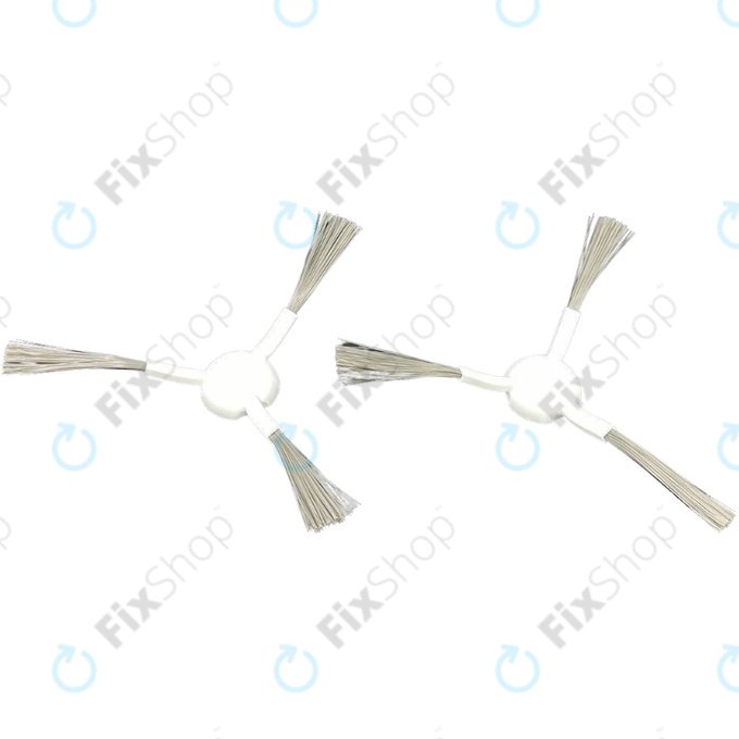 Spazzola laterale, 2 pz, Bianco per Xiaomi Dreame S10, S10 Pro, Dreame Bot L10 Ultra, L10s Pro Ultra, Mi Robot Vacuum X10+