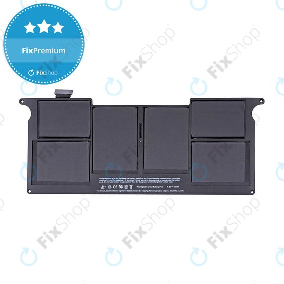 Batteria A1375 per MacBook Air 11" A1370 (Late 2010), 5200mAh, FixPremium