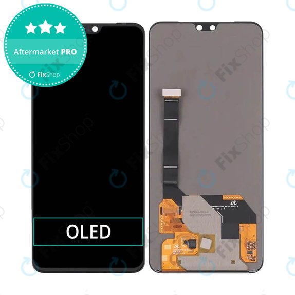 Schermo OLED per Vivo V23 5G V2130, Vetro touch senza cornice