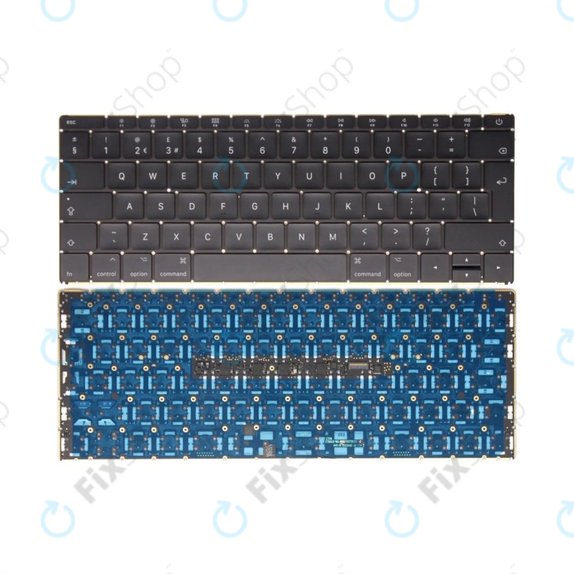 Tastiera con retroilluminazione UK per MacBook 12" A1534 (Early 2015)