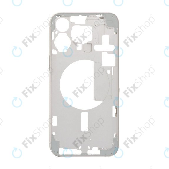 Telaio centrale per iPhone 15 Pro Max, Titanio White