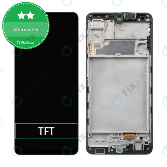 Schermo per Samsung A22 A225F, Vetro touch con cornice