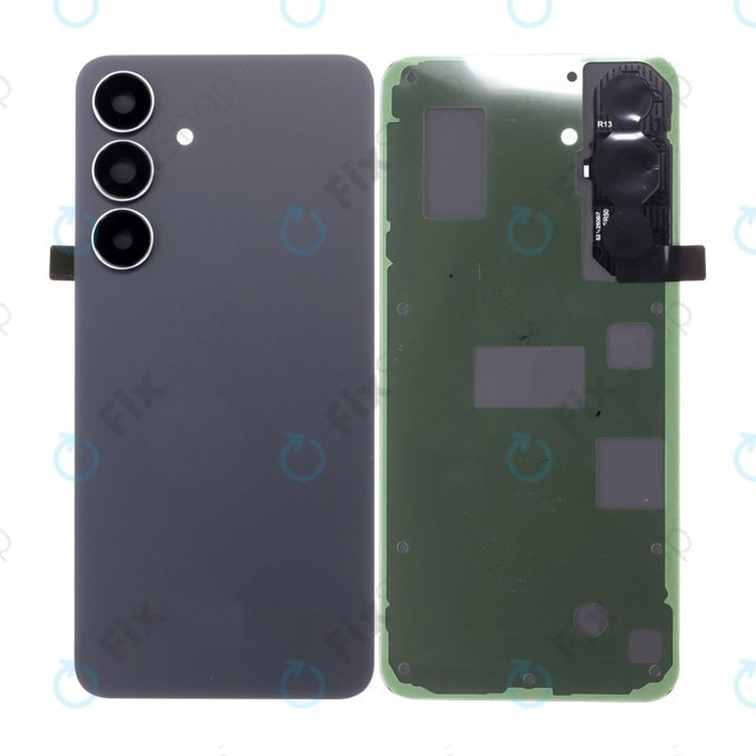 Gruppo cover batteria per Samsung S25 FE, Jet Black