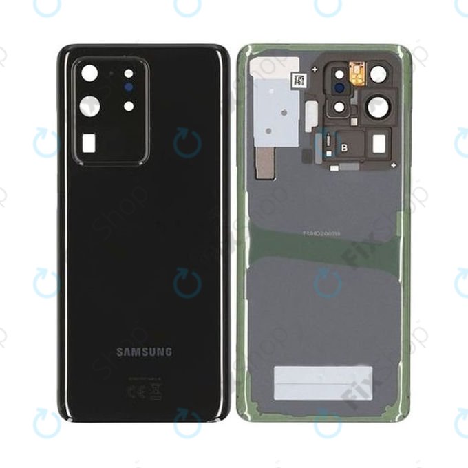 Cover batteria per Samsung S20 Ultra G988F, Cosmic Black, GH82-22217A, Genuine Service Pack