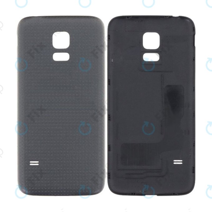 Cover batteria per Samsung S5 Mini G800F, Charcoal Black