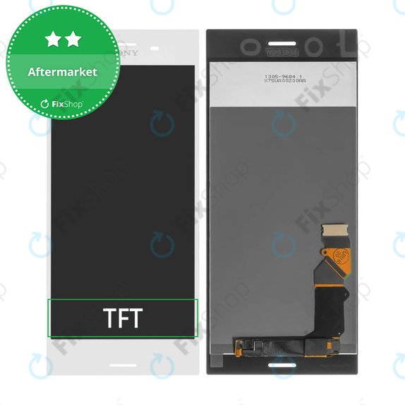 Schermo LCD per Sony Xperia XZ Premium Dual G8142, Luminous Chrome, Vetro touch senza cornice
