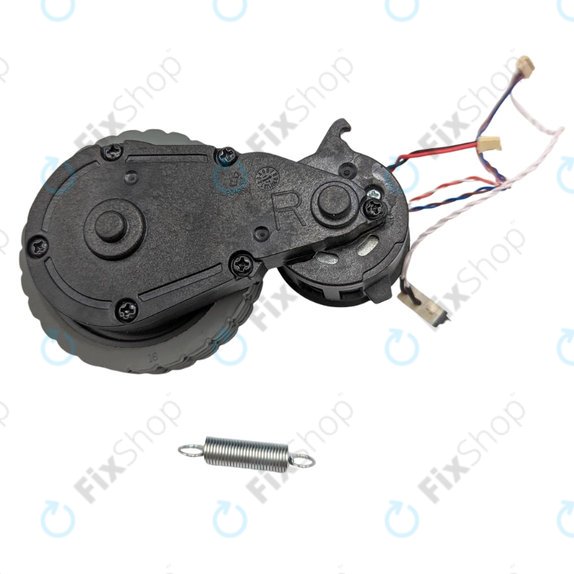 Ruota con motore, Destro, Nera per iRobot Roomba Combo 111, Roomba Combo 113