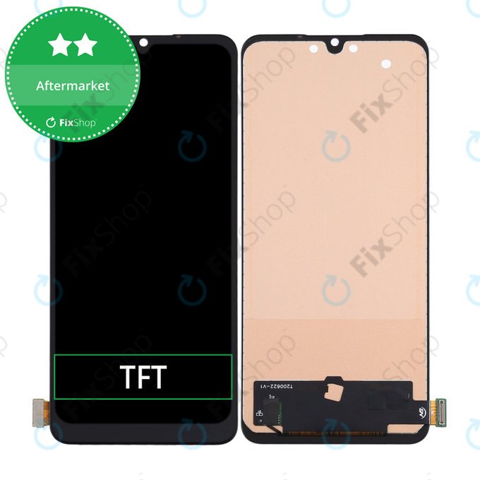 Schermo LCD per Oppo A91, F15, F17, Reno3, Vetro touch senza cornice