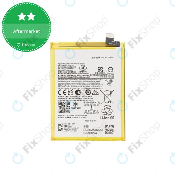 Batteria per Motorola Moto G85 5G XT2427-3, QE50, 4850mAh
