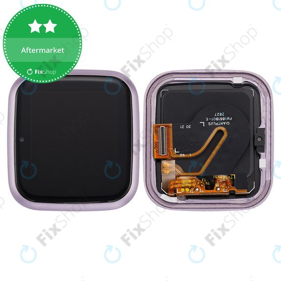 Schermo LCD + vetro touch + telaio (Orchid) per Garmin Venu SQ