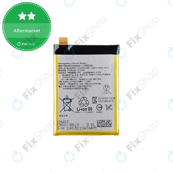 Batteria per Sony Xperia X Performance F8131, F8132, LIP1624ERPC, 2700mAh