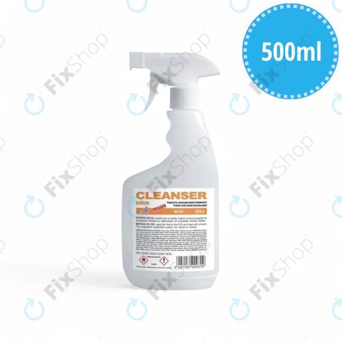Detergente per PCB, 500 ml, Trigger
